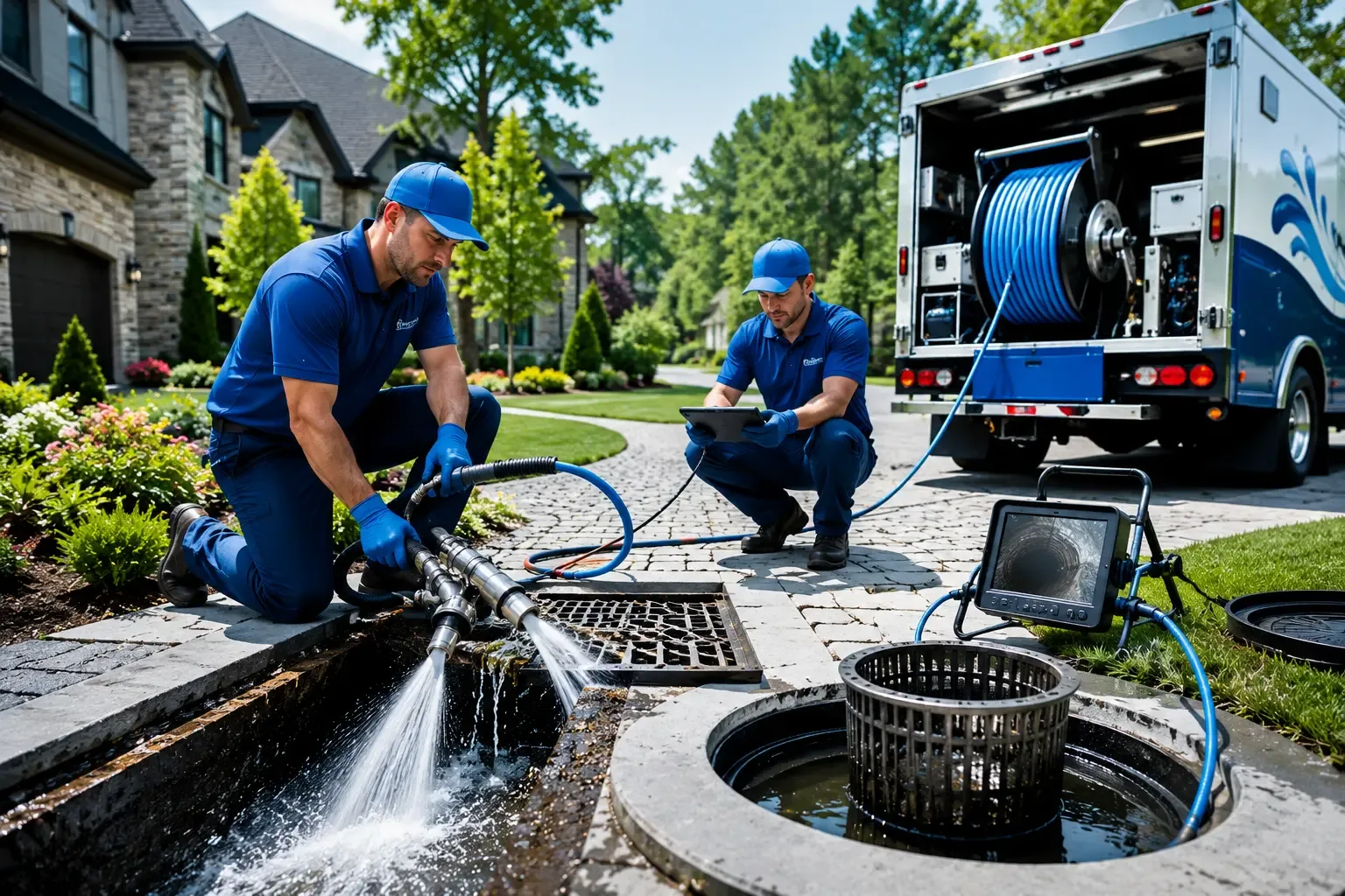 Local outdoor drain cleaning professionals in Janesville, IA