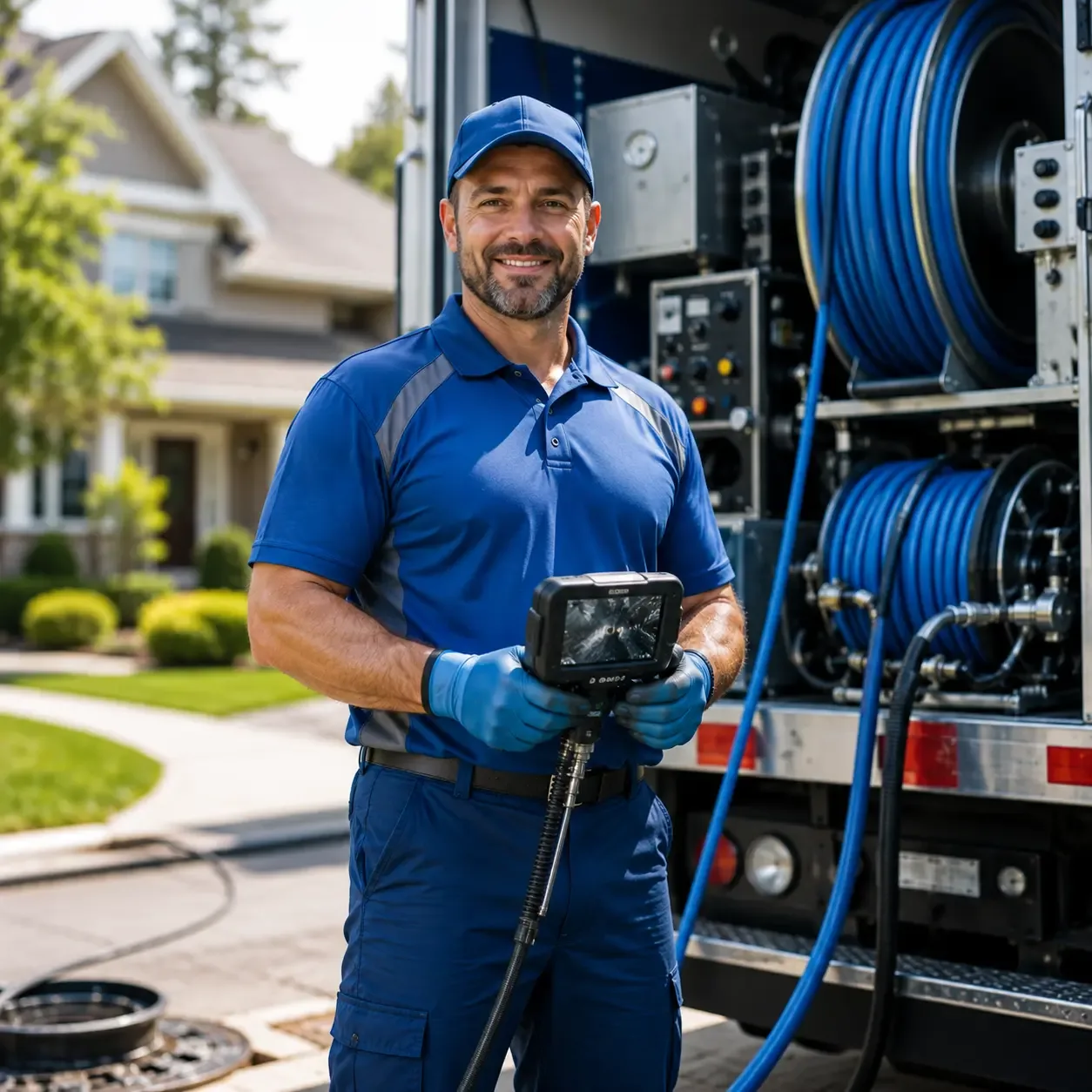 Local outdoor drain cleaning specialists in Janesville, IA